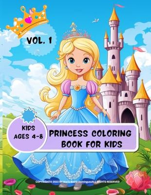 Princess Coloring Book Kids Vol.1
