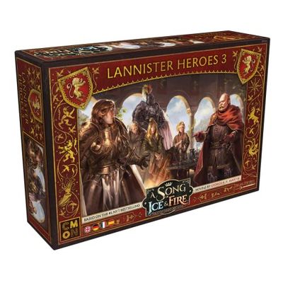 CMON CMND0191 A Song of Ice & Fire – Helden van Haus Lennister III spel, meerkleurig, kleurrijk