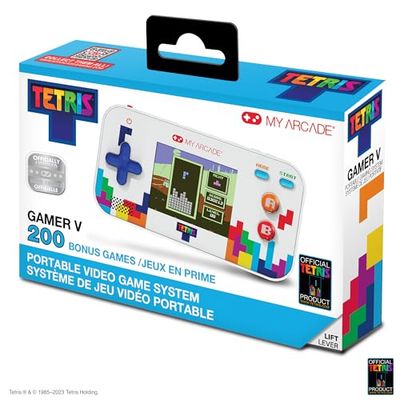 My Arcade DGUNL-7030 Tetris Gamer V Classic Handheld Portable Video Game System (201 GAMES IN 1)