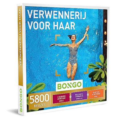 Bongo Bon - Verwennerij voor Haar | Cadeaubonnen Cadeaukaart cadeau voor man of vrouw | 5800 belevenissen: culinair, wellness, actief en meer