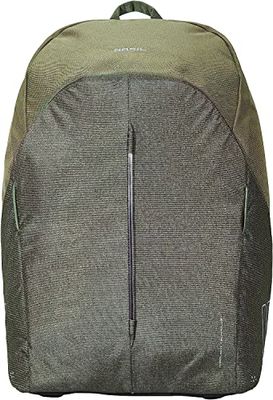 Basil Unisex B-safe cykelryggsäck (1-pack), röd, 13L, Avslappnad