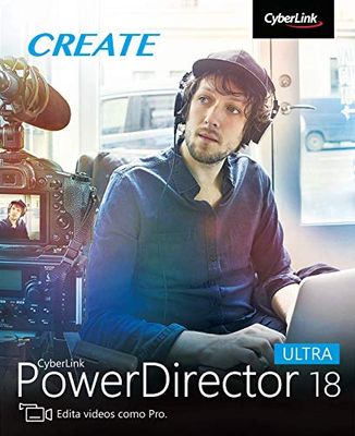 CyberLink PowerDirector 18 Ultra | PC | Código de activación PC enviado por email