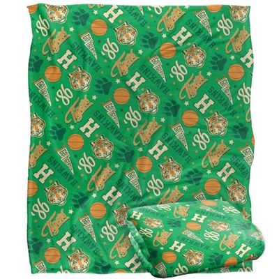 Stranger Things HAWKINS HIGH PATTERN Silky Touch Super Soft Throw Blanket 152 x 127 cm