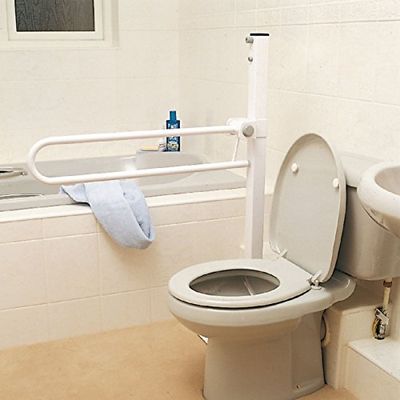 Devon Floor Mounted Folding Rail