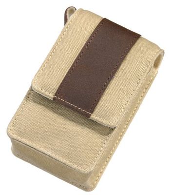 digiETUI 19003OL Porta Fotocamera, Custodia per Fotocamera Custodia Compatta Beige, Marrone