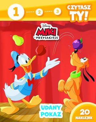 1, 2, 3, czytasz ty! Poziom 1. Udany pokaz. Disney Miki i Przyjaciele