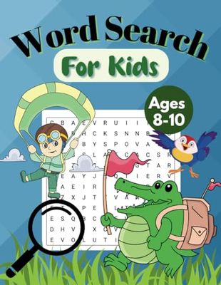 Word Search For Kids Ages 8-10: Smart Puzzles With An Additional Timing Sheet