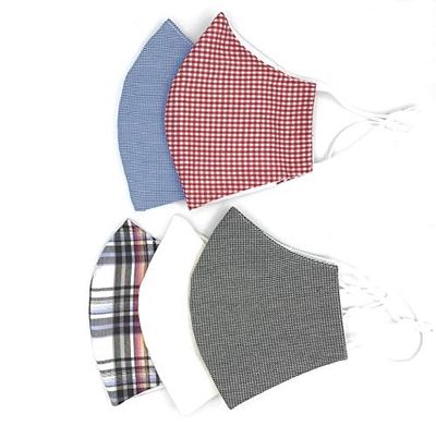 PMR Fashion Cotton face Masks Multiple Pack of 5