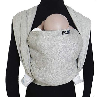 Didymos TTA de 841 – 007 portabebés, tamaño 7, L, gris/plata