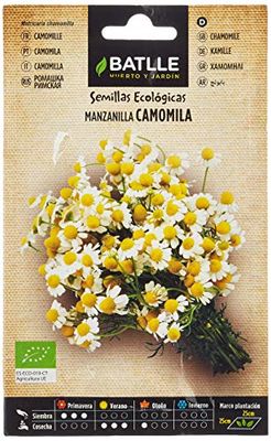 Semillas Ecológicas - Manzanilla Matricaria Chamomilla (0,1g - Bio)