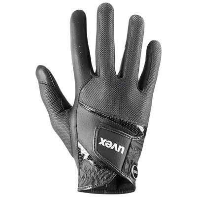 uvex sumair - flexibel ridhandske för dam och herr - hållbar - optimal ventilation - black - 6
