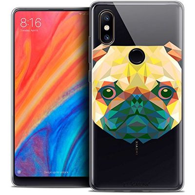 Beschermhoes voor Xiaomi Mi Mix 2S, ultradun, polygon dieren hond