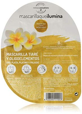 HERBORA Nawilżająca i odmładzająca maseczka na twarz, 1 opakowanie (1 x 40 ml)
