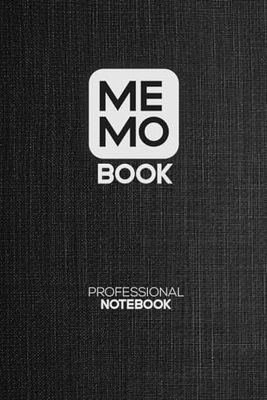 Memobook - Eclipse: Elegant Professional Notebook - Organize Your Thoughts and Find Them Easily - Black Eclipse Color - 150 Pages for Writing Your Notes - Office Supplies