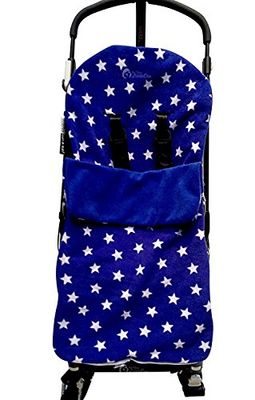 Motif/Chancelière cosy orteils Compatible avec Cosatto Yo. Supa Dupa Ooba Blue Star
