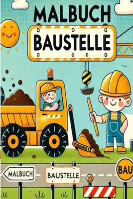 Malbuch Baustelle
