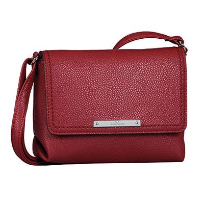 Tom Tailor Acc Lou, Bandolera para Mujer, Rojo, S