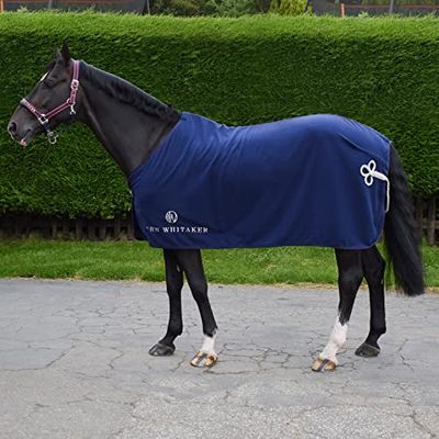 John Whitaker, Whitaker Helsinki-Tappeto da Competizione per Cavalli e Pony Unisex, Marina Militare, 180 cm