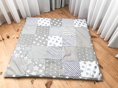 speelmat patchwork deken speeldeken babydeken 125x125