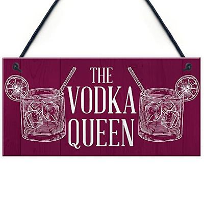 RED OCEAN The Vodka Queen - Cadeau d'amitié amusant pour elle