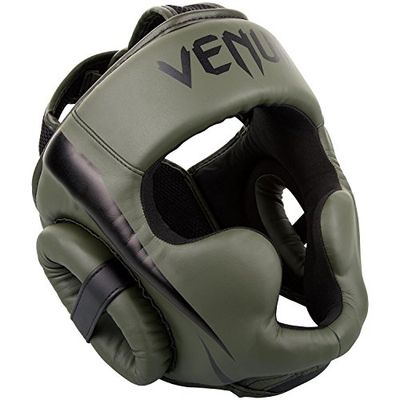 Venum Elite Capacete de boxe, adulto unissexo, caqui/preto, tamanho único