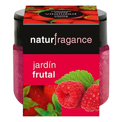 Ambientador de jardim fruta natural 125 g de flor, aroma doce e energético, duradouro para interiores e exteriores, multicolorido, 1 ml