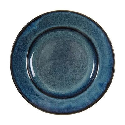 ByON Plate Guilia 5251902813 - Piatto, colore: Blu/Turchese, 20 x 20 x 3 cm