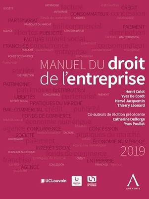 Manuel du droit de l'entreprise, 4ème édition