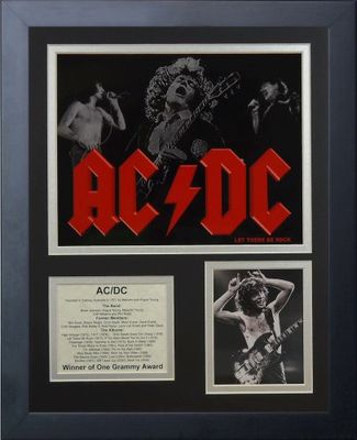 Legends Never Die AC/DC ingelijste fotocollage, 11 bij 14-inch, zwart