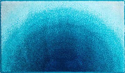 Grund Tappeto per il Bagno, Ultra Morbido e Assorbente, Antiscivolo, 5 Anni di Garanzia, SUNSHINE, Tappeto per il Bagno 70x120 cm, Turchese