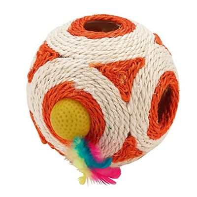 Kerbl Pet Play Cubes sonajero y Primavera Bola, 12 cm