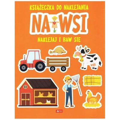 Na wsi Książeczka do naklejania