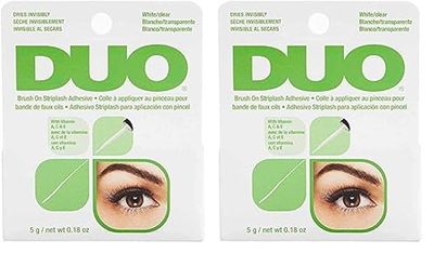 Duo Brush On Striplash Adhesive -White (5g) (Pack of 2)