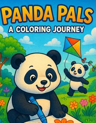 Panda Pals: A Coloring Journey