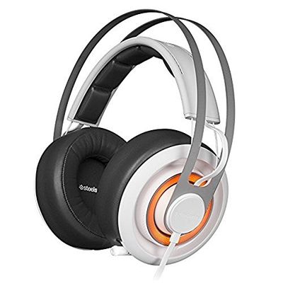 SteelSeries Siberia Elite Prism Micro-Casque Gaming-Blanc