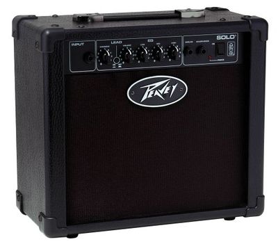 Peavey Solo Guitar Ampli Combo pour Guitare électrique 15 Watts Noir