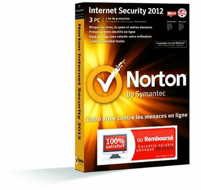 Norton internet security 2012 (3 postes, 1 an)