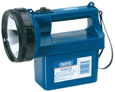 Draper 59087 Lampe torche 12 V Piles vendues séparément (Import Grande Bretagne)