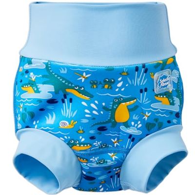 Splash About Happy Nappy, krokodilträsk, 3-6 månader
