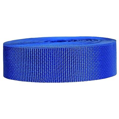 Strapworks Fettuccia leggera in polipropilene, per riparazioni fai da te e attività all'aperto, collari per animali domestici, artigianato, 3,8 cm x 45 m, colore: blu reale