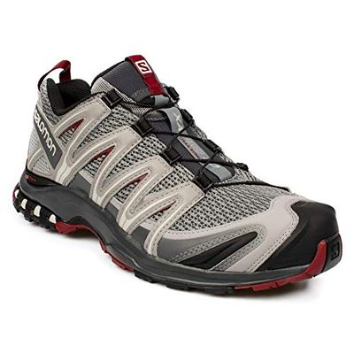 Salomon XA PRO 3D herr, Monument / Ebony / Red Dahlia, 45 1/3 EU