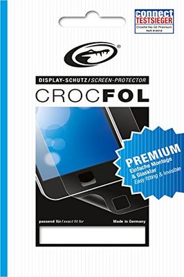 Crocfol premium 5K HD (2-pack) skyddsfolie för Sony W890i ultraklar och praktiskt osynlig. ANTIBAKTERIELL (LOTUS EFFEKT) och KRATTFEST (HARD COATING). 3D Touch folie för Original Sony W890i.