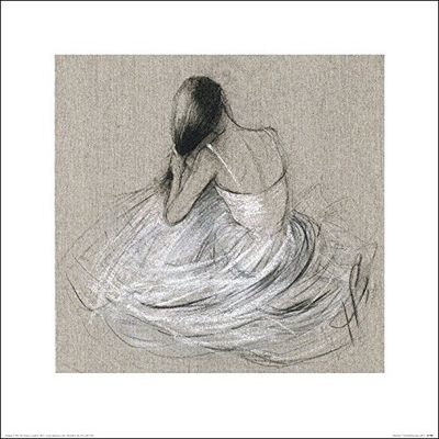 Art Group Hazel Bowman (Matinée) -Stampa Artistica, 40 x 40 cm, Carta, Multicolore, 40 x 40 x 1.3 cm