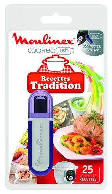 Moulinex XA600211 USB Cookéo 25 Recetas Tradición