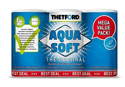 Thetford 6 ROLLEN TOILETPAPIER
