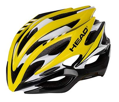 HEAD Acc101812 Casques Unisex-Adult, Noir/Jaune, M/L