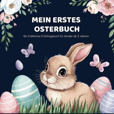 Mein erstes Oster-Malbuch für Kinder ab 3 Jahre: Große, einfache Ostermotive zum Ausmalen – mit Hasen, Eiern & Küken. Perfekt für Zuhause, Kindergarten, Vorschule & als Geschenk