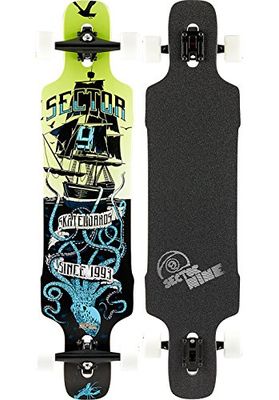 Sector 9 Longboard Dropper Complete Longboard, blauw, eenheidsmaat