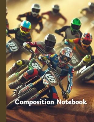 Composition Notebook - Journal - Bike race