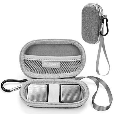 MGZNMTY Funda de Viaje rígida portátil para AliveCor Kardia Mobile Heart Monitor Personal EKG/KardiaMobile 6 Dispositivos de monitoreo de frecuencia de Plomo (Solo Funda) (Gris)